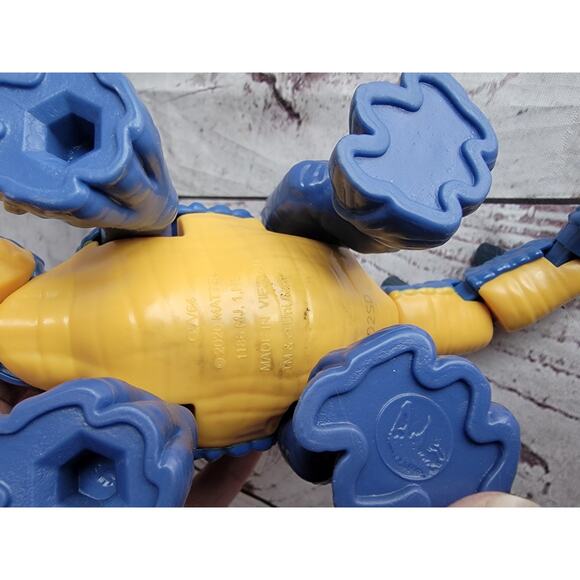 2020 Imaginext Jurassic World Dominion Blue Stegosaurus Mattel Swinging Tail 8” - Picture 6 of 9